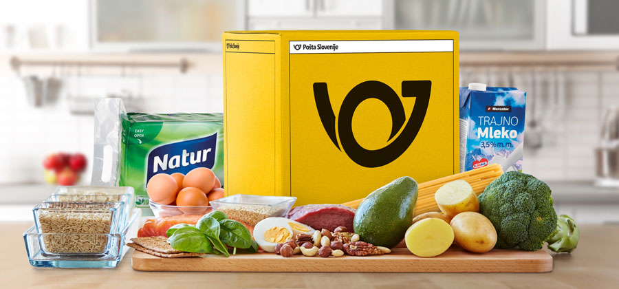 Pošta Slovenije dostavlja tudi za Mercator