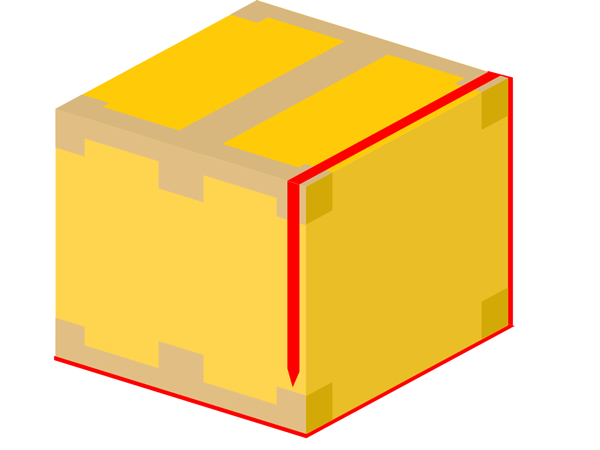 Dovoljena dimenzija in masa navadnega paketa